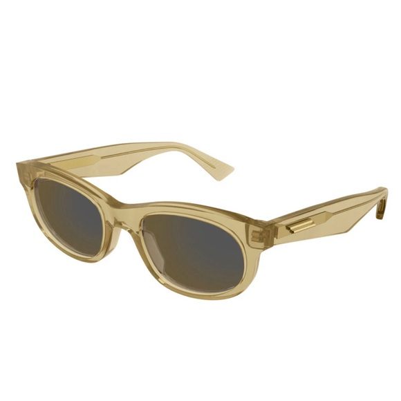 NWB authentic Bottega Veneta Gold sunglasses - Picture 2 of 3